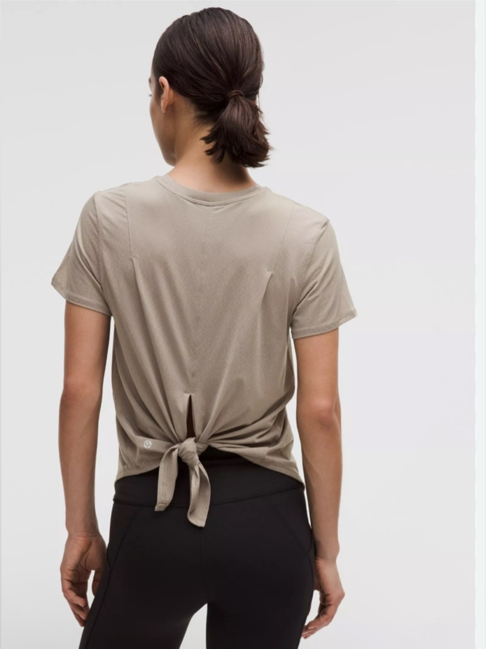 💫Lululemon Lightweight Split-Back Training Tee, Black, XXS, Like NEW!!